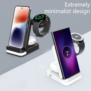 2025 nouveau <span class=keywords><strong>chargeur</strong></span> sans fil <span class=keywords><strong>Portable</strong></span> 15W à charge rapide 15W PD pliable 3 1 Station de charge sans fil magnétique pour <span class=keywords><strong>iPhone</strong></span> 16 15 Pro - Product Image 4