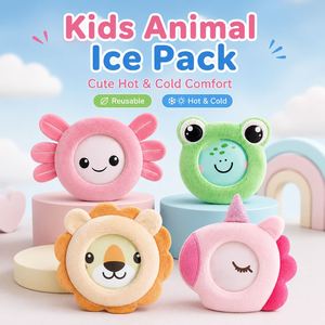Adorable Bolsa de Gel Frío de Nailon con Funda de Peluche en Forma de Animal para Aliviar el Dolor Muscular y las Golpes por Juego - Product Image 1