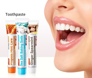 Dentifricio orale <span class=keywords><strong>per</strong></span> la cura dentale sbiancante <span class=keywords><strong>bicarbonato</strong></span> di sodio zenzero menta propoli menta <span class=keywords><strong>per</strong></span> la rimozione delle macchie che illumina i <span class=keywords><strong>denti</strong></span> casa - Product Image 1