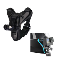 Casque en plastique léger Rotation à 360 degrés pour GoPro Hero 13/12/11/10/9/8/7/6/5 pour DJI Osmo Insta360 Mount pour menton