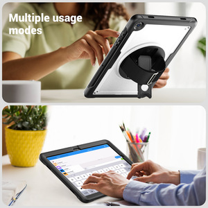 Étui pour <span class=keywords><strong>tablette</strong></span> <span class=keywords><strong>Samsung</strong></span> Galaxy Tab A9, étui de protection robuste et antichoc avec béquille pour Galaxy Tab A9 Plus 11 pouces - Product Image 6