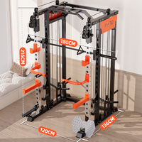 Équipement de fitness pour la maison, machine Smith multifonction, équipement de musculation polyvalent adapté à la salle de sport