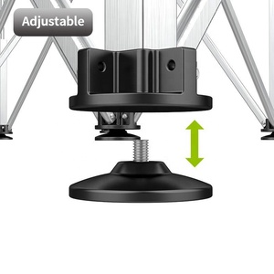 Bàn làm việc đa năng bằng hợp kim nhôm mới với chân gấp kiểu nhện, mặt bàn có thể thu gọn - Product Image 3