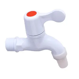 Nhựa tiết kiệm nước lạnh tường PVC tap một cách vòi nước loại III với vòi nhựa vòi nước cổ điển duy nhất Xử Lý Tường