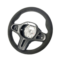 Volant de direction en fibre de carbone de style OEM pour BMW Série G G20 G28 G29 G30 G32 G15 G01 G02 G05 G06 G07 G38 G11