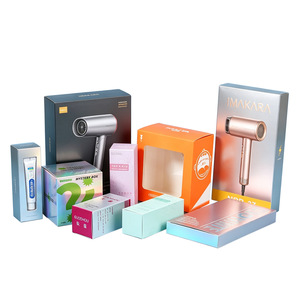 Cajas de papel plegables personalizadas Sed de 350 g/m² imprimibles para embalaje general - Product Image 1
