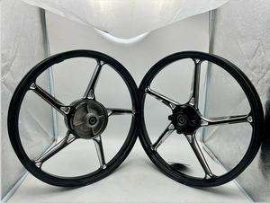 ศูนย์กลางล้ออลูมิเนียมสำหรับรถจักรยานยนต์ CNC ขนาด17นิ้ว Wave125 Wave110i การออกแบบที่ทันสมัยสำหรับฮอนด้าเวฟ<span class=keywords><strong>110i</strong></span> <span class=keywords><strong>เวฟ</strong></span>125 - Product Image 6