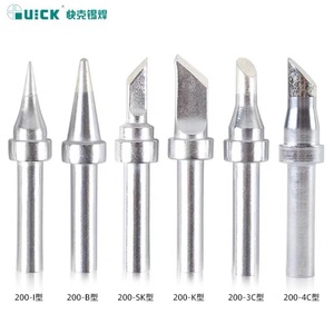 Punta de Soldador Quick 203H de 2.0mm-3.0mm, Roscada, de Cobre Libre de Oxígeno, Universal, en Forma de Herradura - Product Image 2