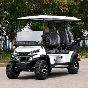 Voiturette <span class=keywords><strong>de</strong></span> <span class=keywords><strong>golf</strong></span> électrique 6 places très demandée, personnalisable sur commande - Product Image 1