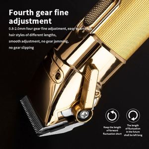 Multi Speed Adjustable Durable Hair Clippers with Sharp <b>Blades</b> Limiters <b>Barber</b> Tool Portable LCD Screen Hair Styling Machine - Product Image 3