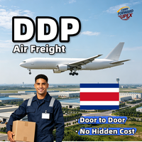 DDP Transporte Aéreo Agente de Carga Servicio de Logística Almacenamiento Consolidación de Cadena Completa Puerta a Puerta Costa Rica