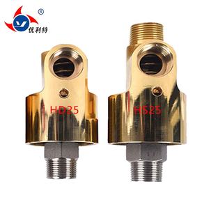 YOULITE HSX20A 3/4英寸抛光不锈钢转子水旋转接头20A双通表面处理管件 - Product Image 2