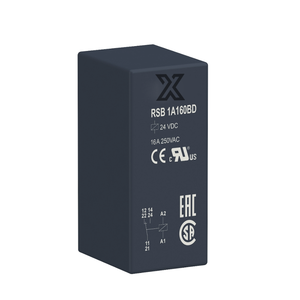 Relé de potencia de uso general RSB1A160BD utilizado para la conmutación de señales en circuitos de control - Product Image 1