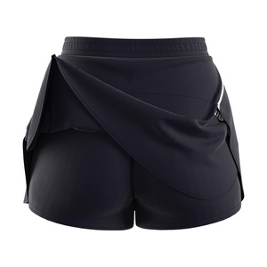 Vêtements de badminton sublimés OEM, jupe de badminton pour femmes, jupe de tennis 2 en 1 pour femmes - Product Image 2