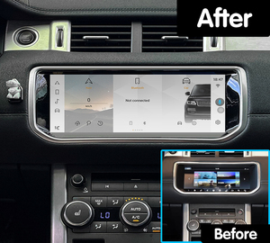 Radio con Pantalla Táctil Android de 10.25 Pulgadas para Range Rover <span class=keywords><strong>Evoque</strong></span> 2012-2018, Navegación GPS, Apple CarPlay Inalámbrico, 4G WIFI - Product Image 4