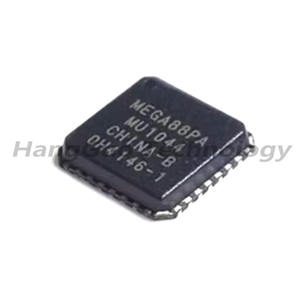 Microcontrolador ATmega IC de 8 bits, 20MHz, 8KB (4K X 16) FLASH, 32-VQFN (5x5), ATMEGA88PA-MU - Product Image 2