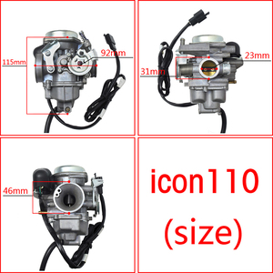 Carburateur de moto pour VARIO 110 <span class=keywords><strong>125</strong></span> 150 AIRBLADE110 CLICK110 CLICK125 <span class=keywords><strong>HONDA</strong></span> - Product Image 2