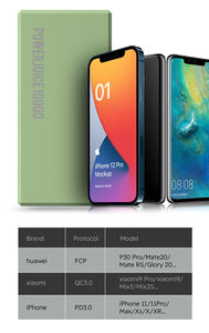 Powerbanks per telefoni cellulari a ricarica rapida soluzione di alimentazione in movimento 10000mAh ricarica rapida Power Bank - Factory Direct - Product Image 6