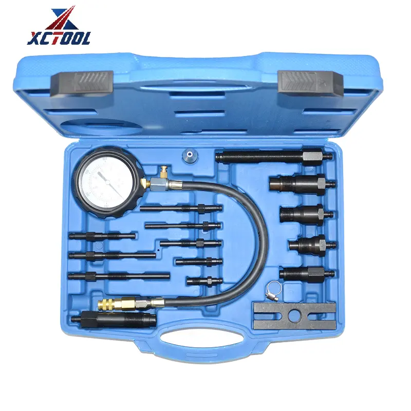 Autozubehör Dieselmotor Zylinder kompression tester 1000PSI Auto diagnose werkzeuge Dieselmotor-Kompression testkits