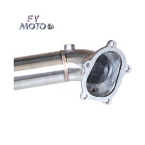 تصميم جديد العادم Downpipe لأودي S6 RS6 4G C7 RS7 <span class=keywords><strong>3</strong></span> بوصة - Product Image 5