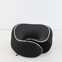 Oreiller de cou fonctionnel 3 en 1 ensemble avec masque pour les yeux voiture en forme de U soutien du cou oreiller en mousse à mémoire de forme vente en gros