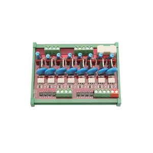 Placa de controle de placa amplificada, placa de controle de saída isolada genri JR-8K de 8 vias dc24v plc scr