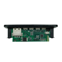 Modul Papan Sirkuit Dekoder Audio Pemutar MP3 USB BT Nirkabel 12V