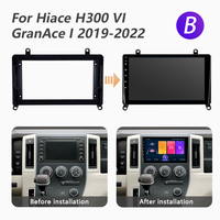 Radio de Auto con Pantalla Táctil Android, Reproductor de DVD, Estéreo, Quad-Core, 64GB, para Toyota Hiace H300 VI 6 Gran Ace I 1 2019 - 2022