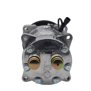 Compresor de Aire Acondicionado para Automóvil, Compresor de Aire Acondicionado de 24 V para Camión - Product Image 3