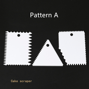Strumenti multifunzionali in plastica <span class=keywords><strong>per</strong></span> cottura e pasticceria raschietto rettangolare trapezoidale triangolare - Product Image 5