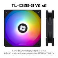 Refroidisseur d'air pour processeur Thermalright Phantom Spirit 120 SE ARGB, base en cuivre C1100, double tour, refroidisseur d'air ARGB pour processeur, refroidisseur RGB pour Intel AMD AM5
