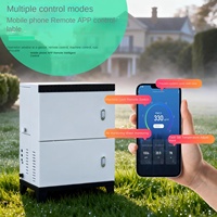 Sistema de Nebulización para Paisajes DaringFish, Serie de Riego por Goteo, Niebla Artificial, Pulverizador de Alta Presión, Equipo de Reducción de Polvo, Pantalla Táctil LCD
