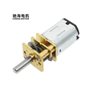 economy version low speed CHR-GM12-N20 Customization Shaft 12MM DC 3V 6V 12V Micro Geared dc Motor For Car Robot