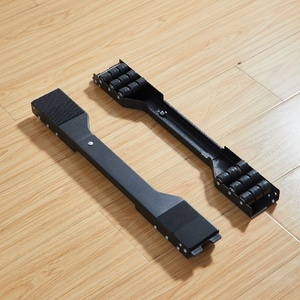 Ajustador de muebles de alta resistencia <span class=keywords><strong>Lavadora</strong></span> Refrigerador Mover <span class=keywords><strong>Base</strong></span> de soporte de <span class=keywords><strong>ruedas</strong></span> móvil negra ajustable - Product Image 4