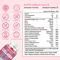 Pour BIOCHEALTH Collagène Gummies pour Adultes Femmes Hommes Type IIIIII & Biotine Kératine Vitamine C E pour la Peau Cheveux Ongles Santé