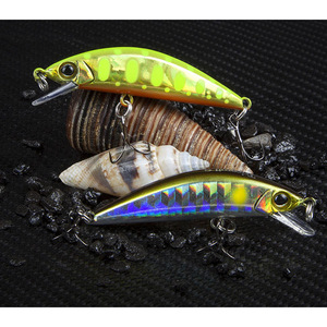 Nuovo Design 55mm 3.5g pesciolino che affonda esca da pesca in metallo esca dura per trota d'acqua dolce luccio merluzzo nel lago ispirato al giappone <span class=keywords><strong>Mino</strong></span> - Product Image 3