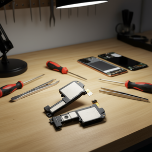 Altavoz con sonido para Huawei P40, pieza de repuesto, conector de 3,5 mm con cable flexible - Product Image 3