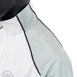 Chaqueta Deportiva con Cierre y Forro de <span class=keywords><strong>Malla</strong></span>, Ligera y Resistente al Viento, con Bloques de Color y Bordado 3D Personalizado, Venta al Por Mayor TOPSHOW - Product Image 3
