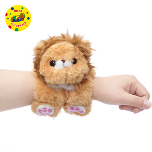 Braccialetto Creativo in Peluche a Forma di Animale, Fascia da Polso a Scatto, Braccialetto <span class=keywords><strong>Leone</strong></span> in Peluche - Product Image 5