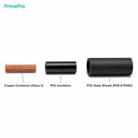 Câble souple en PVC PV-3 1x0.75 1x10 PVS 3x1.5 3x2.5 PUGV 1x2.5 Conducteur en cuivre 450/750V 380/660V GOST 31947