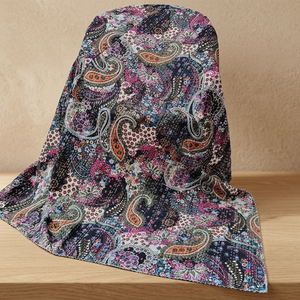 Edredón de Lujo Reversible con Relleno de Seda, Diseño Kantha con Estampado Digital, Suave, para las 4 Estaciones, Personalizado con Motivos Florales - Product Image 2
