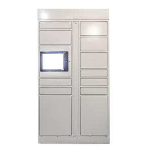 Casilleros de acceso a paquetes con código de recogida automática HLD, casillero de paquetes inteligente de Metal, sistema de caja para exteriores, pie utilizado para lugares públicos - Product Image 3