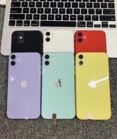 Vente en gros d'iPhone 11 d'Apple débloqué, version mondiale originale 64/128 Go, toutes les couleurs, longue durée de vie de la batterie