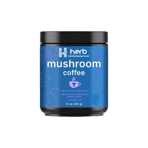 Poudre instantanée de café matcha aux champignons biologiques OEM/ODM, mélange Crinière de lion et Chaga pour la concentration et l'immunité, pour adultes, 5g par portion - Product Image 1