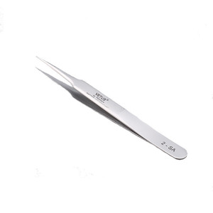 Vetus Tweezers 2-SA Pointed Stainless Steel <b>Precision</b> <b>Tool</b> For Fine Work - Product Image 1