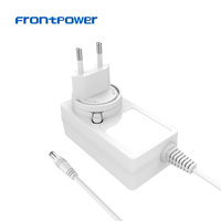 Adaptateur d'alimentation blanc avec prise détachable 5V 9V 12V 15V 24V 2.5A 3A 4A 5A 6A 36W Garantie de 2 ans US BS EU UK AU PSE KC BIS