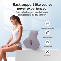 Coussin de chaise de bureau ergonomique en mousse à mémoire de forme écologique de qualité supérieure, soulagement des douleurs du coccyx, amovible et lavable pour les travailleurs assis longue durée