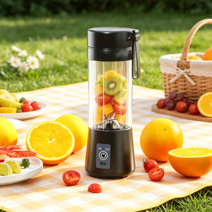 Electric Mini <b>Bottle</b> Blender Home Cordless USB-C Rechargeable Portable Blender - Compact Electric Juicer for Travel Office & Gym - Product Image 3