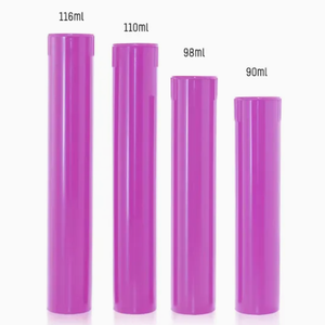 19*98mm 19*116mm Plastic Pop Top <strong>J</strong> <strong>Tube</strong> Wholesale in Stock From China Factory - Product Image 1