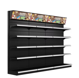 Necessidades diárias do metal resistente do costume do OEM Display <span class=keywords><strong>Rack</strong></span> estilo preto para a exposição da cremalheira do supermercado - Product Image 1
